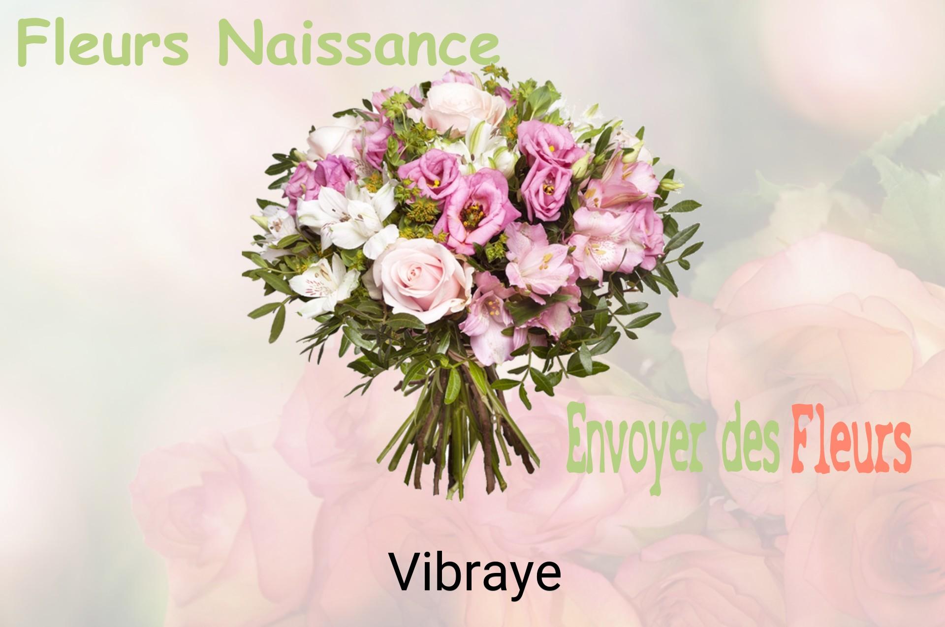 Bouquet de fleurs de naissance livré à Vibraye